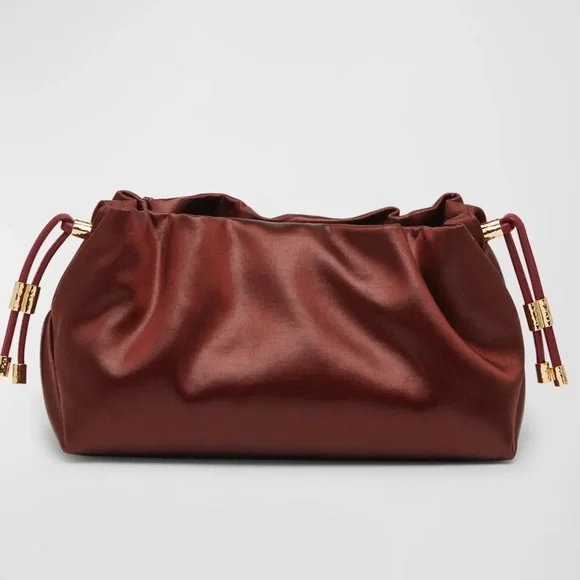 Ulla Johnson Burgundy Clutch - Picture 1 of 11